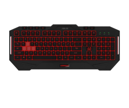 Klawiatura ASUS Cerberus LED MKII Black 90YH0131-B2UA00